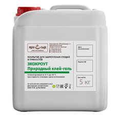 Покрытие съедобное Экокроут (клеевое) - канистра 5 литров