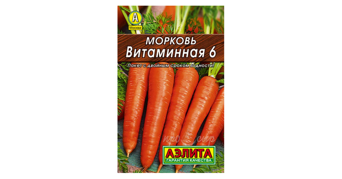 Морковь витаминная 6 описание сорта фото