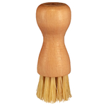 Щетка аффинажная "мини" круглая с натуральным ворсом, Италия