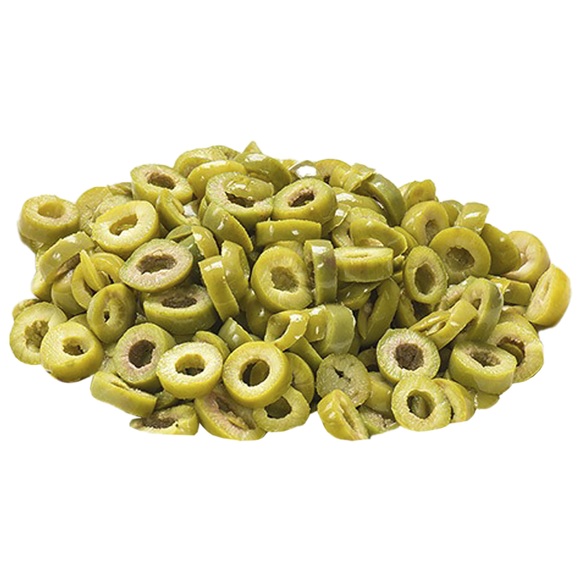 Специя "Olive verde rondelle" (оливки зеленые сушеные), 300 гр