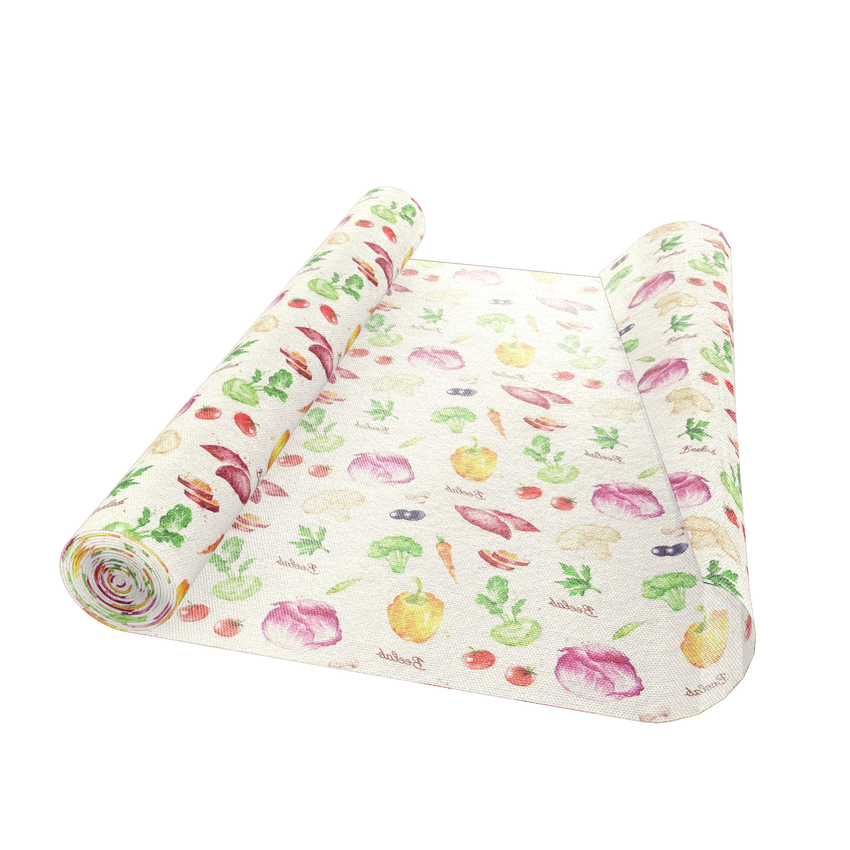 Многоразовая салфетка для упаковки сыра и колбас "Лето", рулон 30х100 см