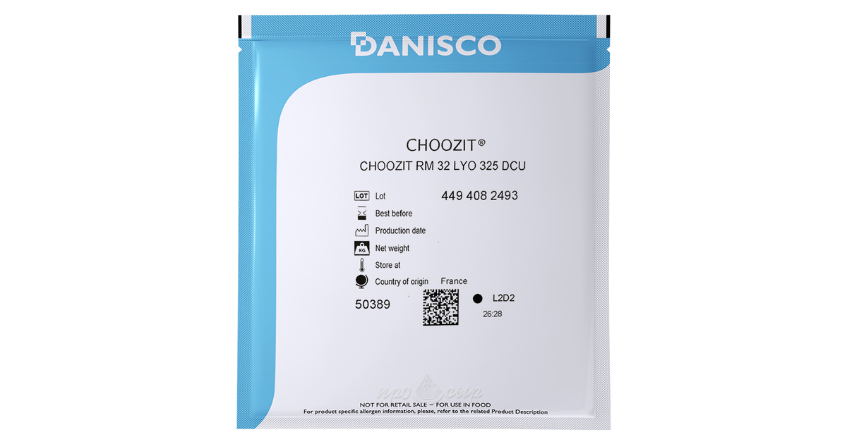 Закваска Danisco CHOOZIT RM 32/34 LYO (325 DCU) - купить в