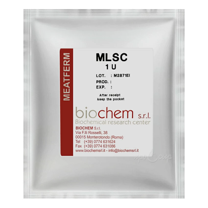 Стартовая культура MEATFERM MLSC 1U/100 кг Стартовая культура MEATFERM MLSC 1U/100 кг