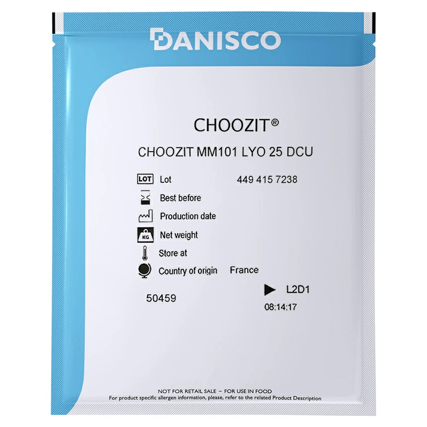 Мезофильная закваска Danisco CHOOZIT MM 101 (25 DCU) Мезофильная закваска Danisco CHOOZIT MM 101 (25 DCU)