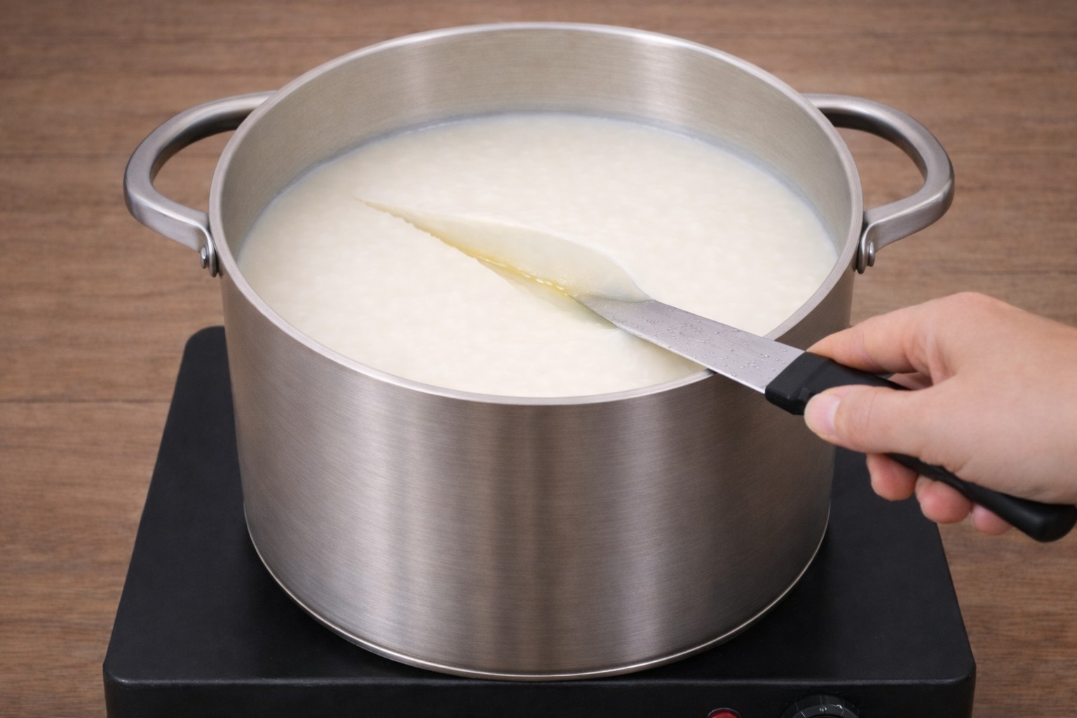 чистое отделение сырного зерна - готовим сыр камамбер