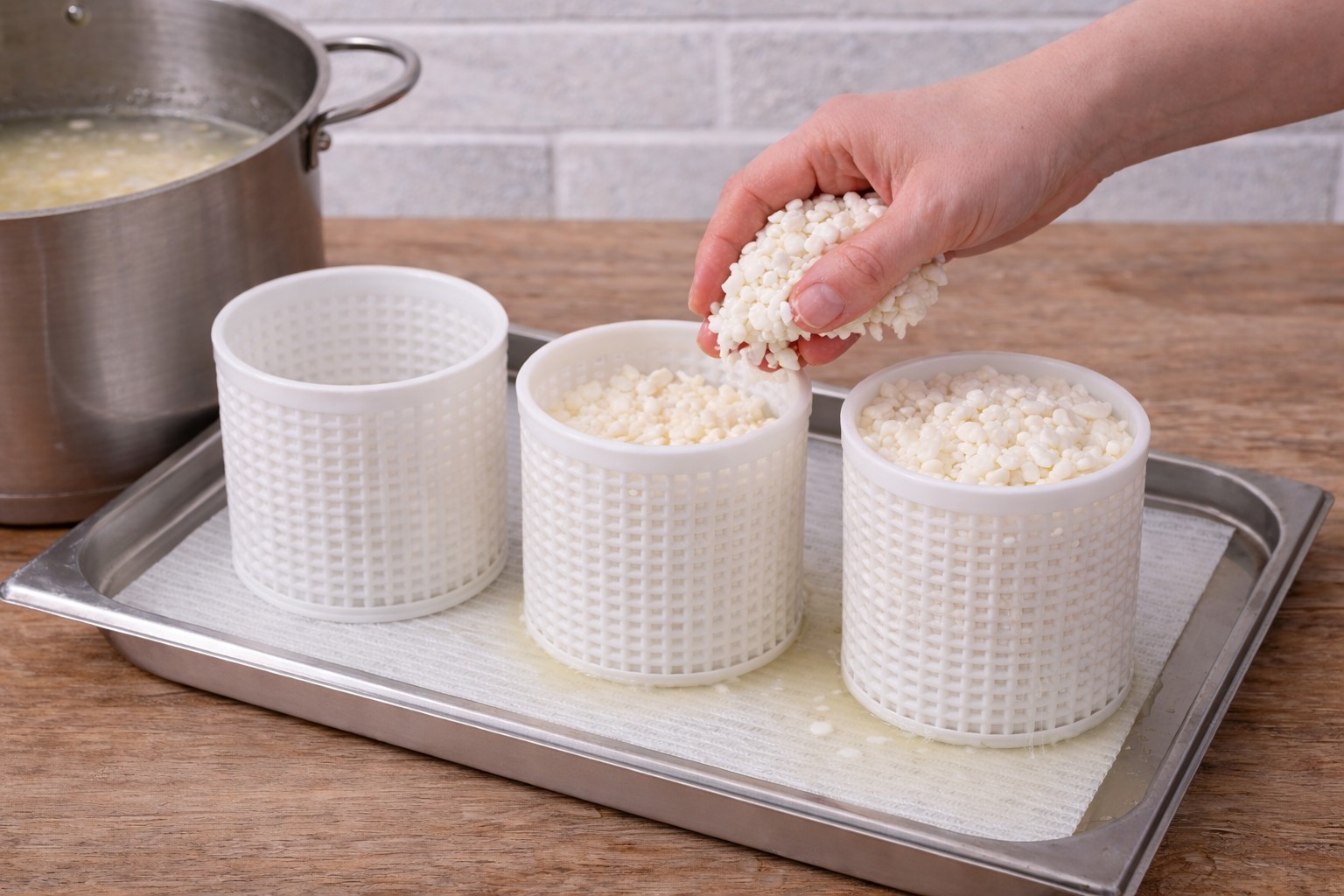 уплотняем сырное зерно качотта рецепт