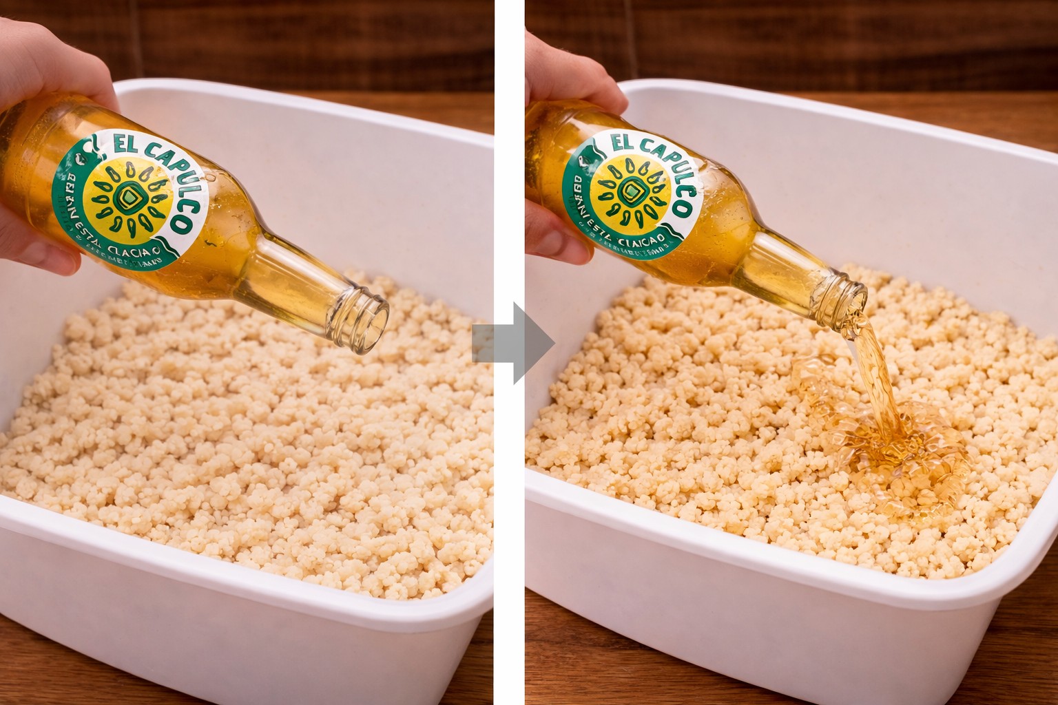 пивной сыр рецепт - добавляем пиво в сырное зерно