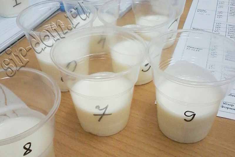 разбавлено ли молоко водой тест