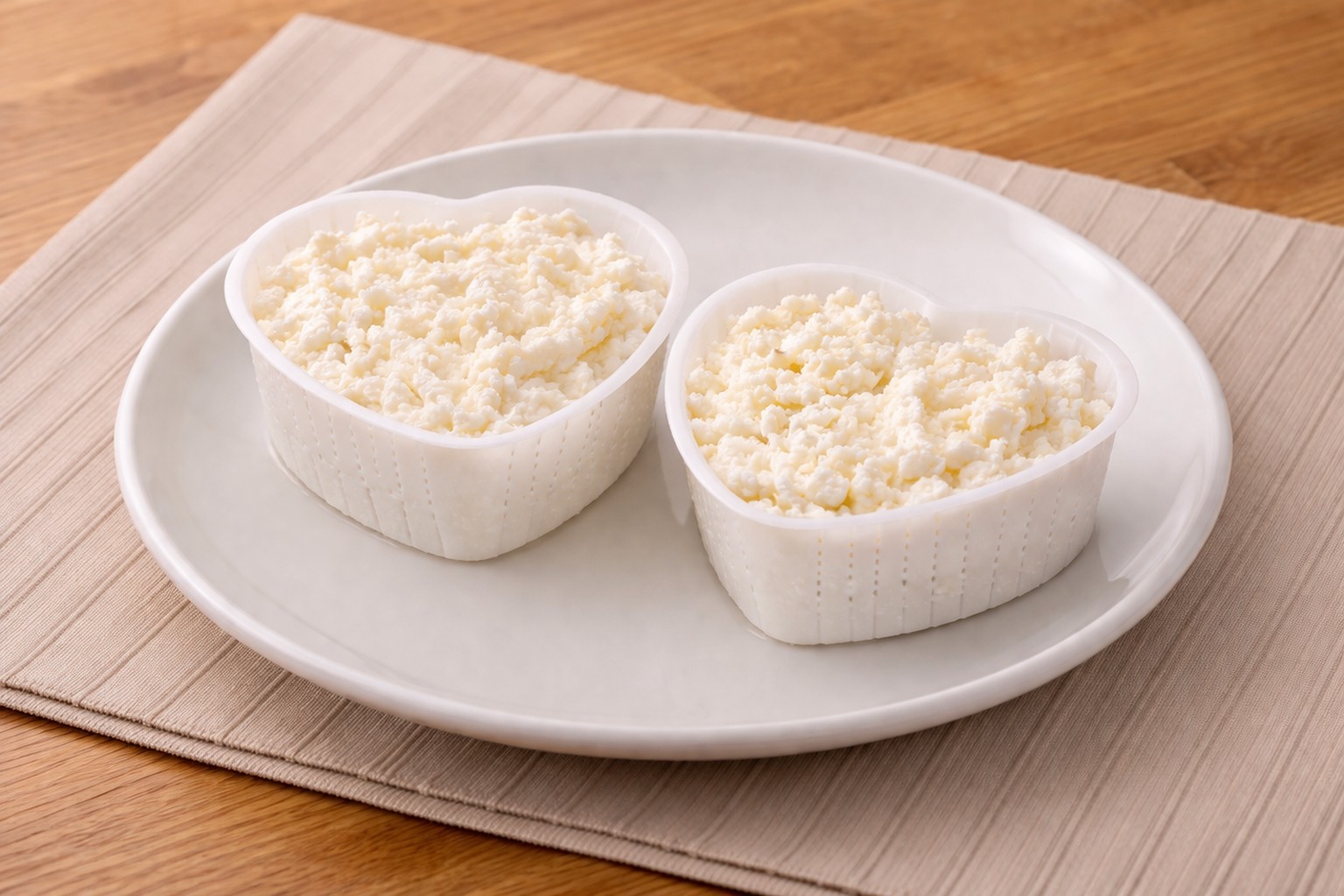 готовая рикотта, приготовленная из сыворотки